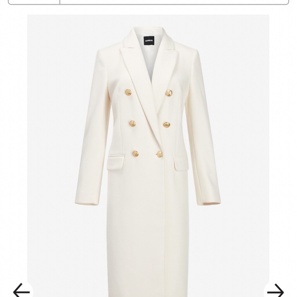 Express coat with gold buttons - Picture 8 of 10